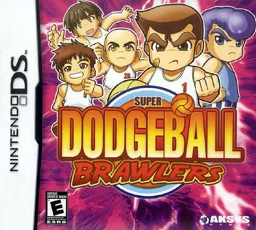 Super Dodgeball Brawlers (USA) box cover front